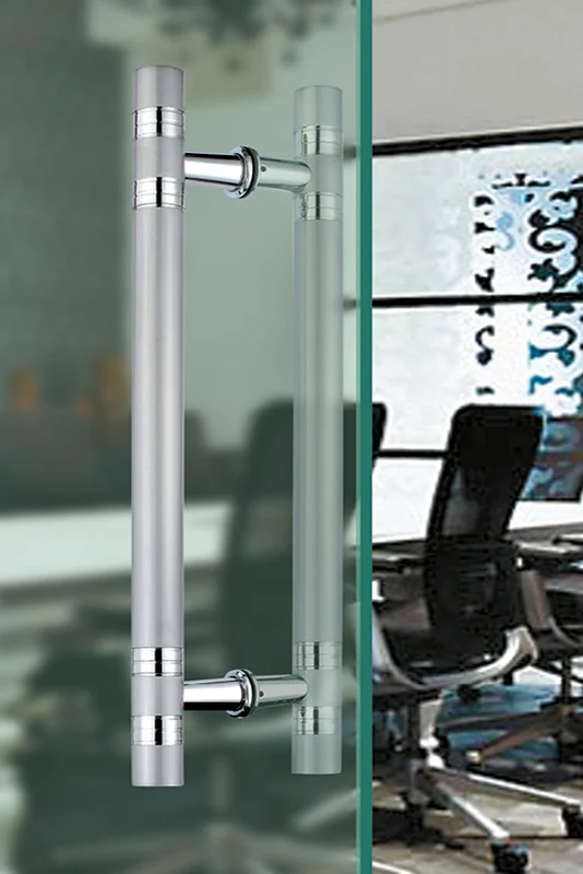 Tirador puerta acero inoxidable para puertas de cristal, madera o Aluminio oficina